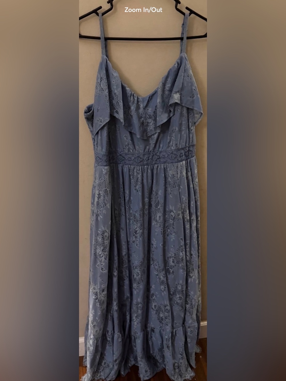 Lace overlay torrid dress size 1
